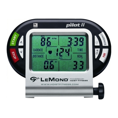 LeMond Pilot II instruction manual