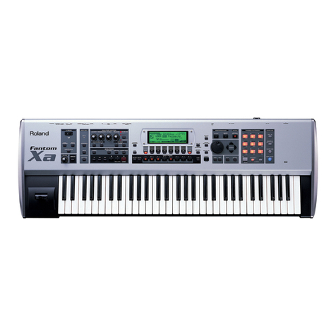 Roland Fantom-Xa Installation guide
