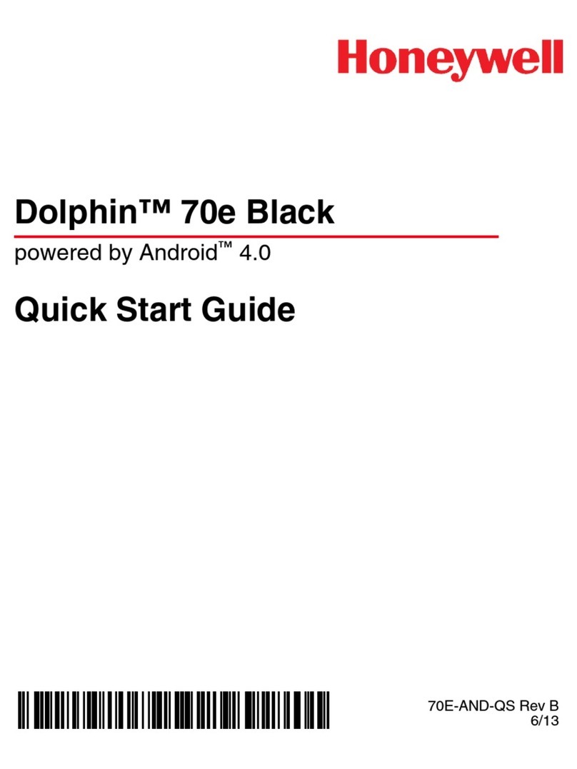Honeywell Dolphin 70e Black User manual