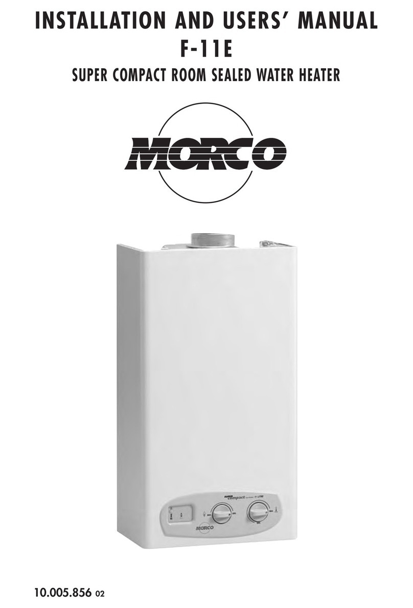 Morco F-11E User manual