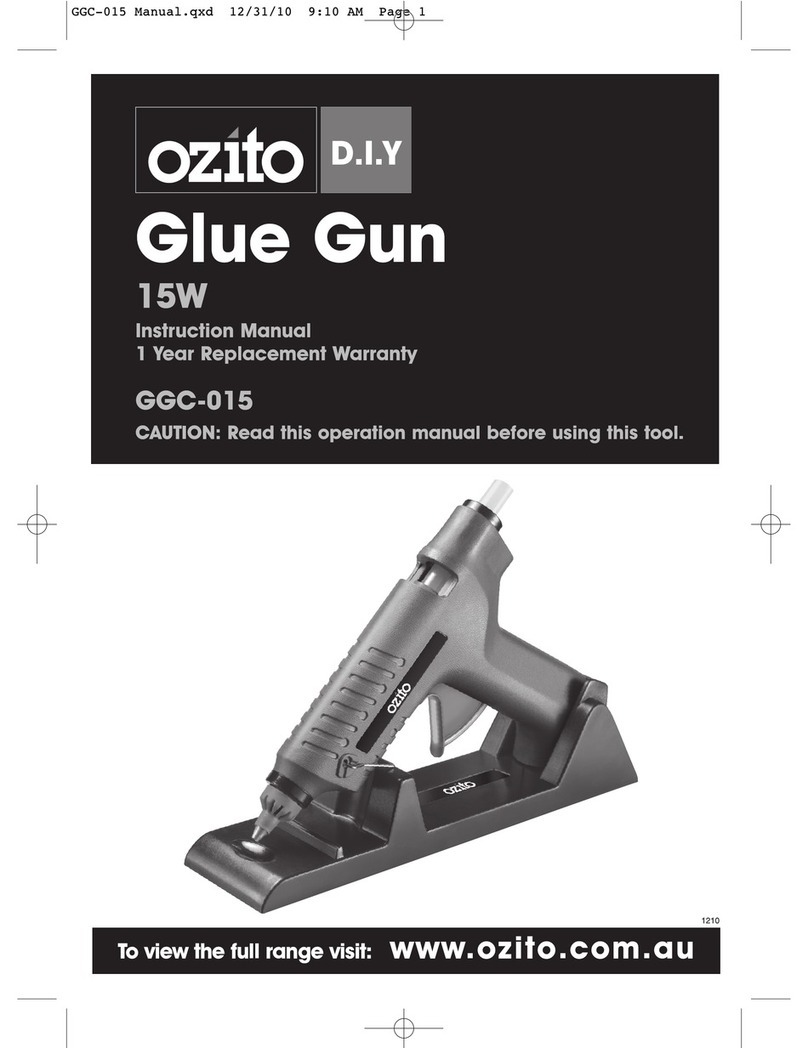 Ozito GGC-015 instruction manual
