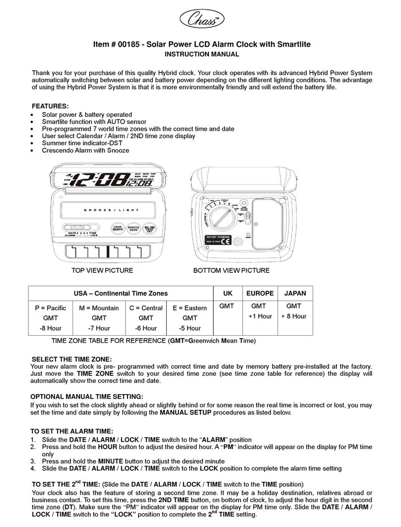 Chass 185 instruction manual