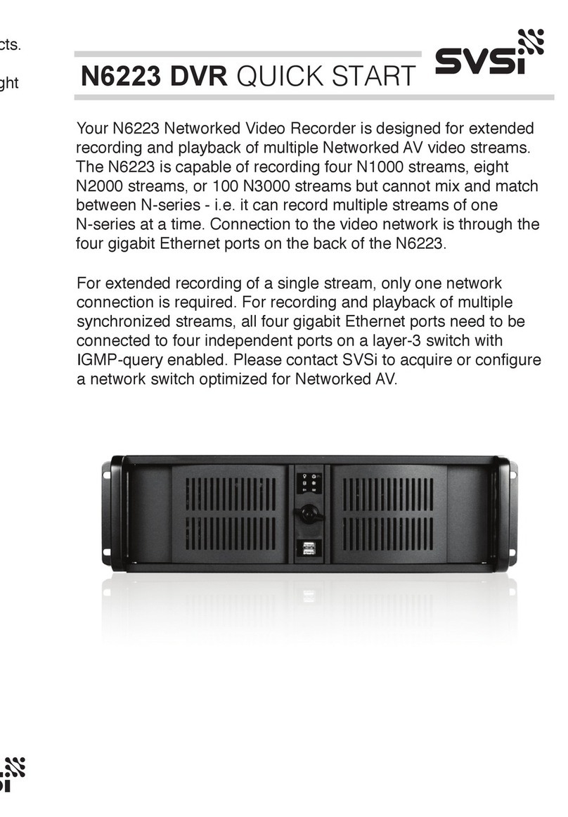 SVSi N6223 quick start guide