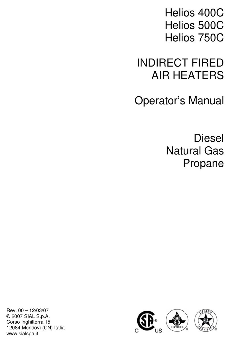 Helios 400C Operator's manual