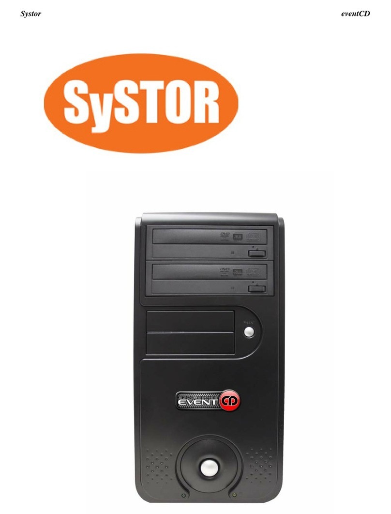 Systor EventCD 5200 Series Operator's guide