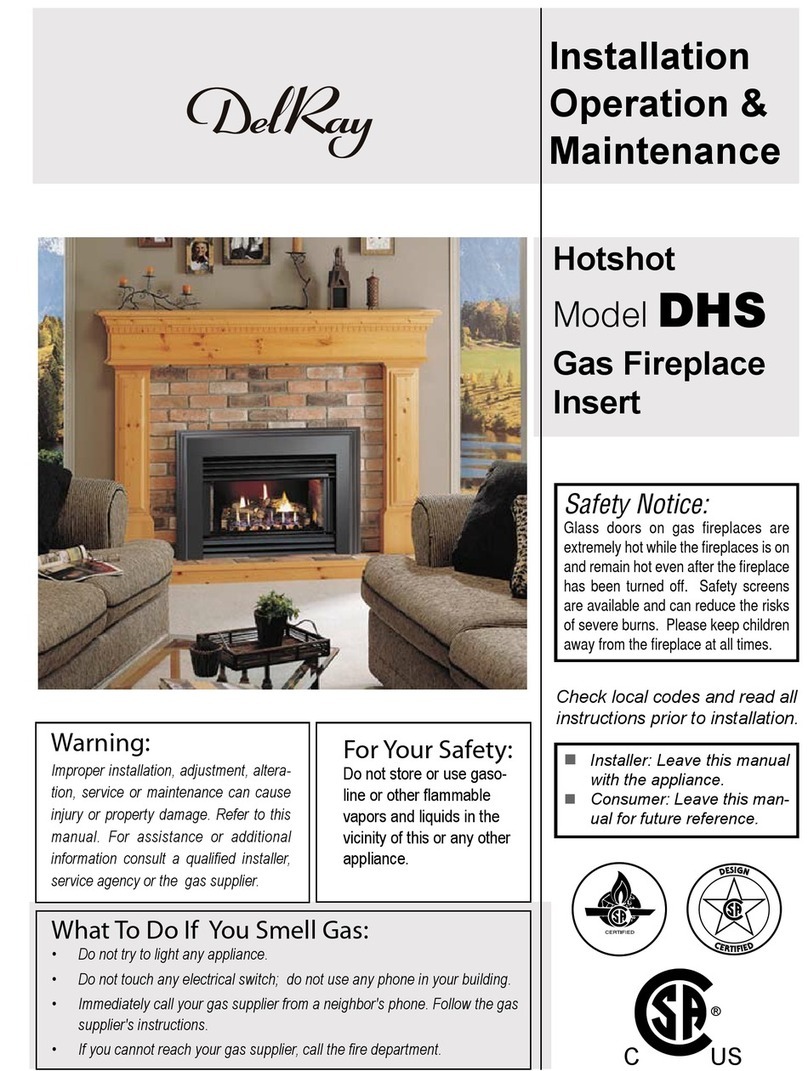 DelRay Hotshot DHS Installation operation & maintenance