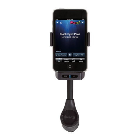Sirius XM RAdio XM SkyDock User manual