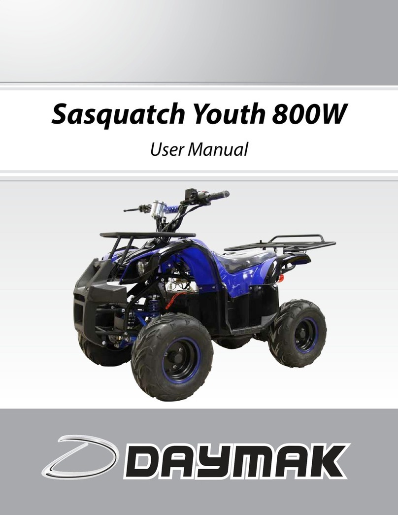 Daymak Sasquatch Youth 800W user manual