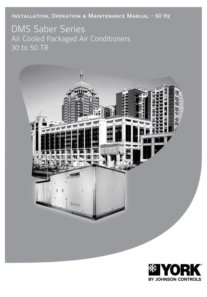 York 30 to 50 TR Instruction manual