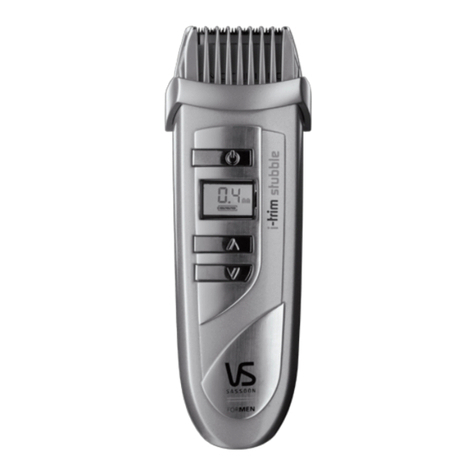 VS Sassoon I-TRIM STUBBLE+ VS7855A User manual