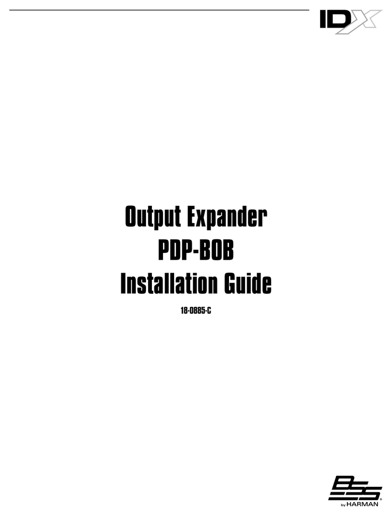 BSS Audio PDP-BOB installation guide