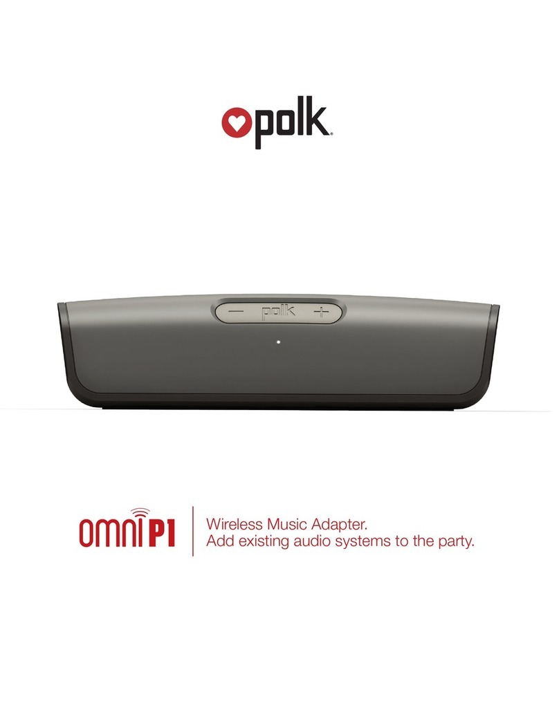 Polk Audio Omni P1 user guide