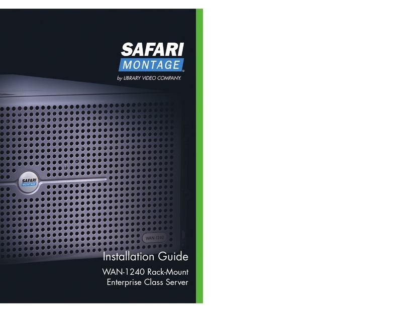 SAFARI Montage WAN-1240 installation guide