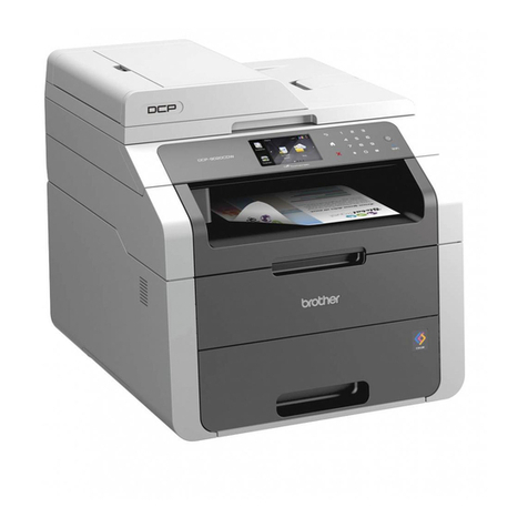 Brother DCP-9020CDW Operating and maintenance manual Brother DCP-9020CDW Operating and maintenance manual