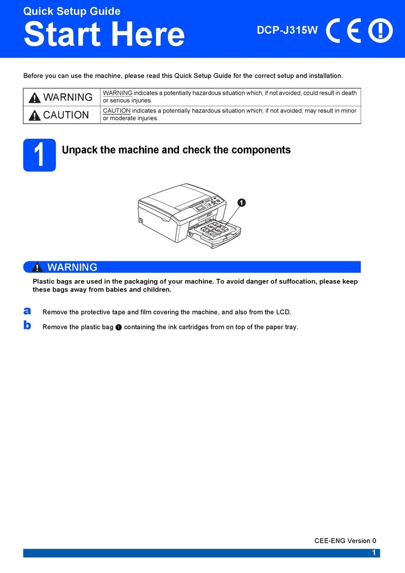 Brother DCP-J315W User manual