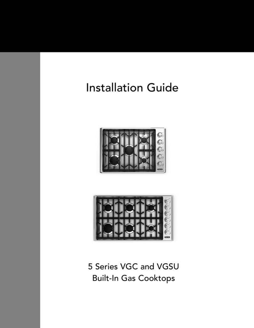 Viking Range 5 Series VGC installation guide