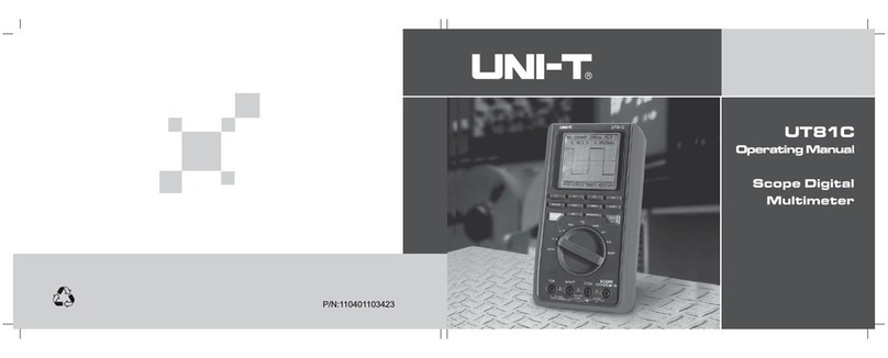 Unit UT81C operating manual