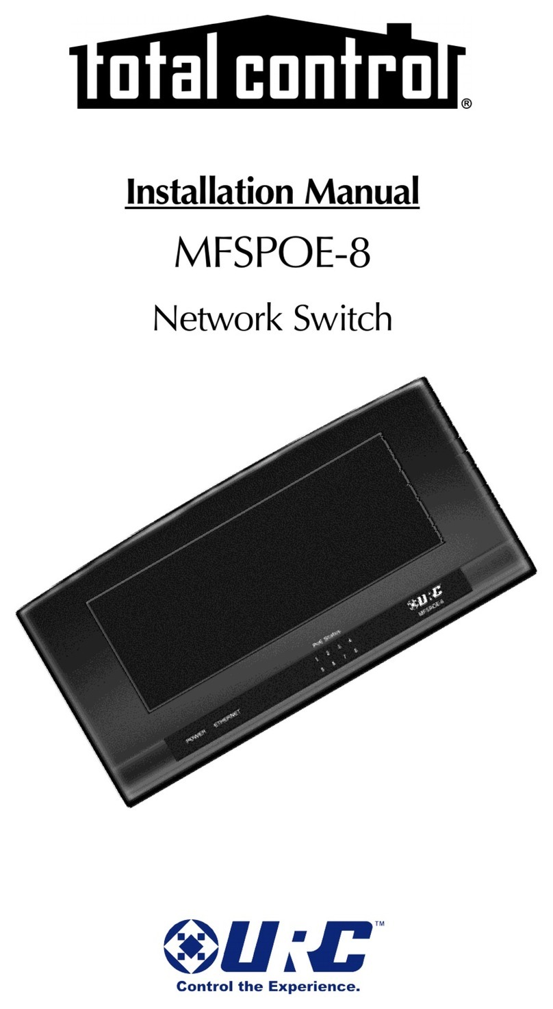 Universal Remote MFSPOE-8 User manual
