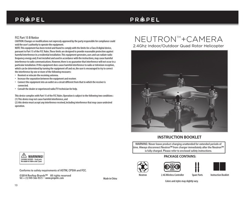 Propel Trampolines NEUTRON Instruction booklet