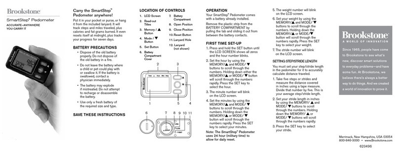 Brookstone SmartStep user guide