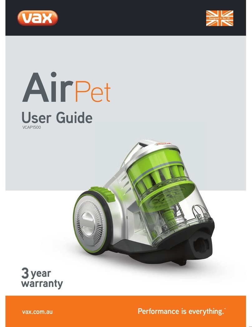 Vax AirPetVCAP1500 User manual