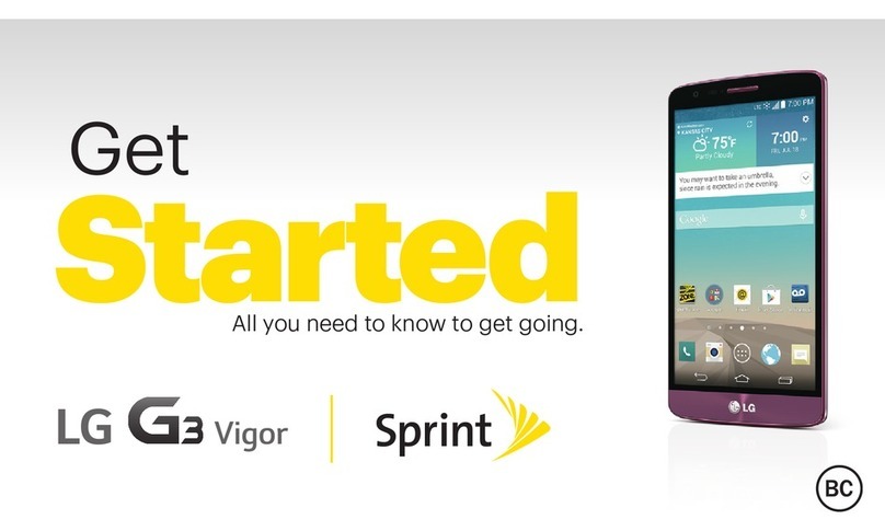 LG G3 Vigor Get started