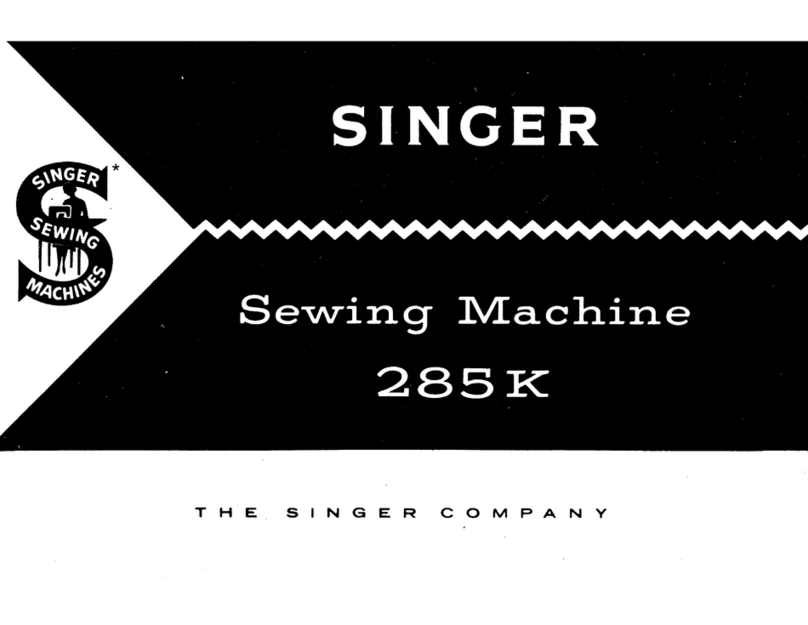 Singer 285K user manual