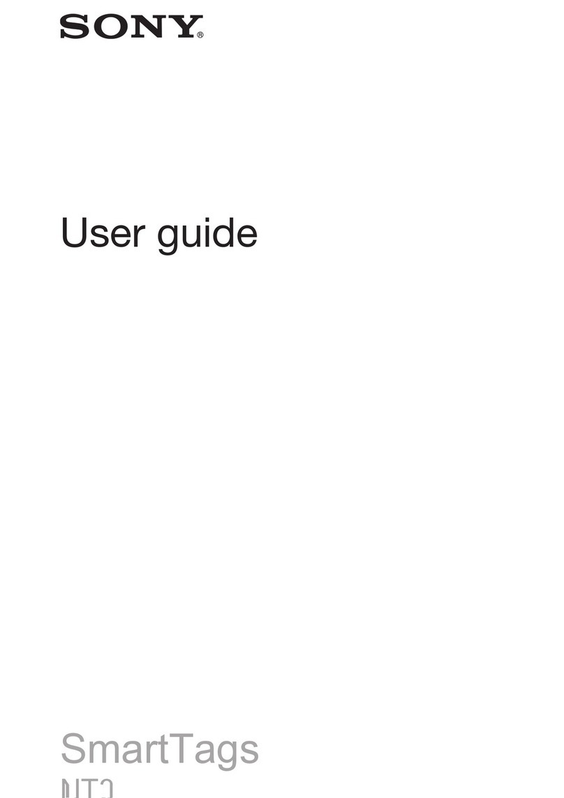 Sony SmartTags NT3 user guide