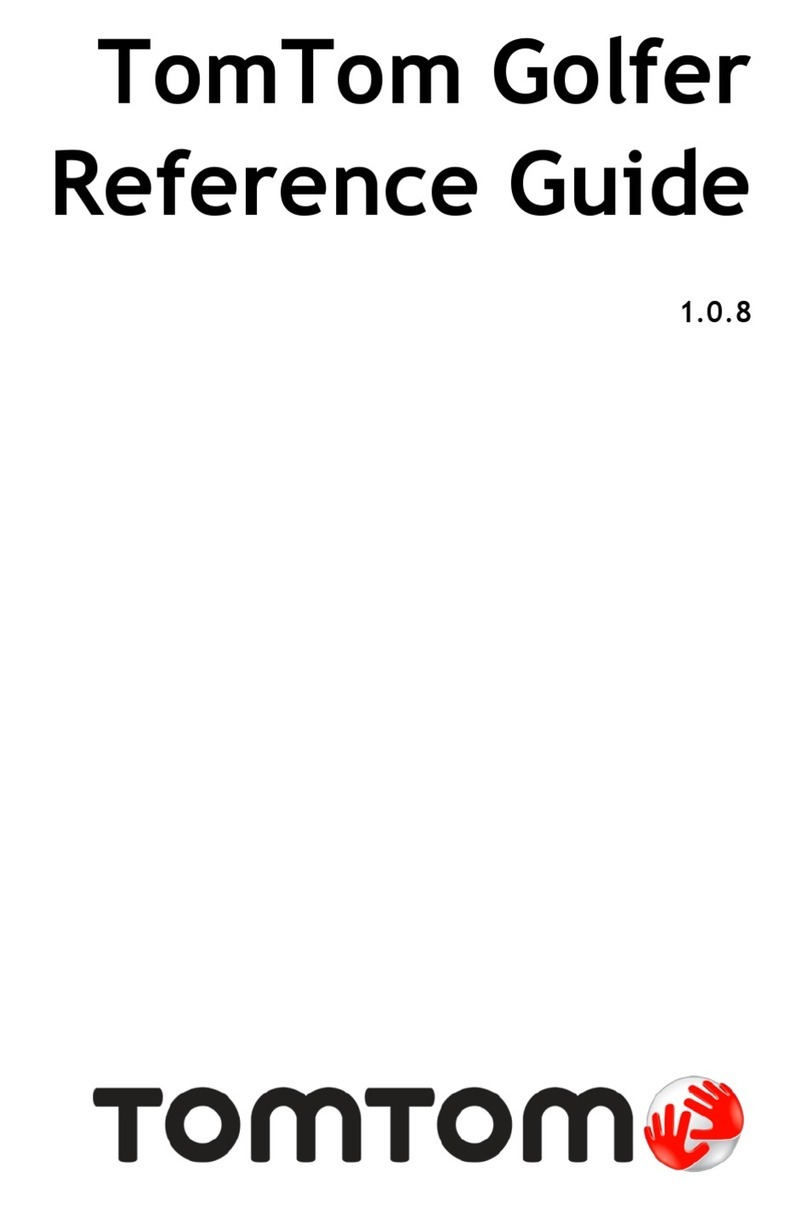 TomTom Golfer reference guide