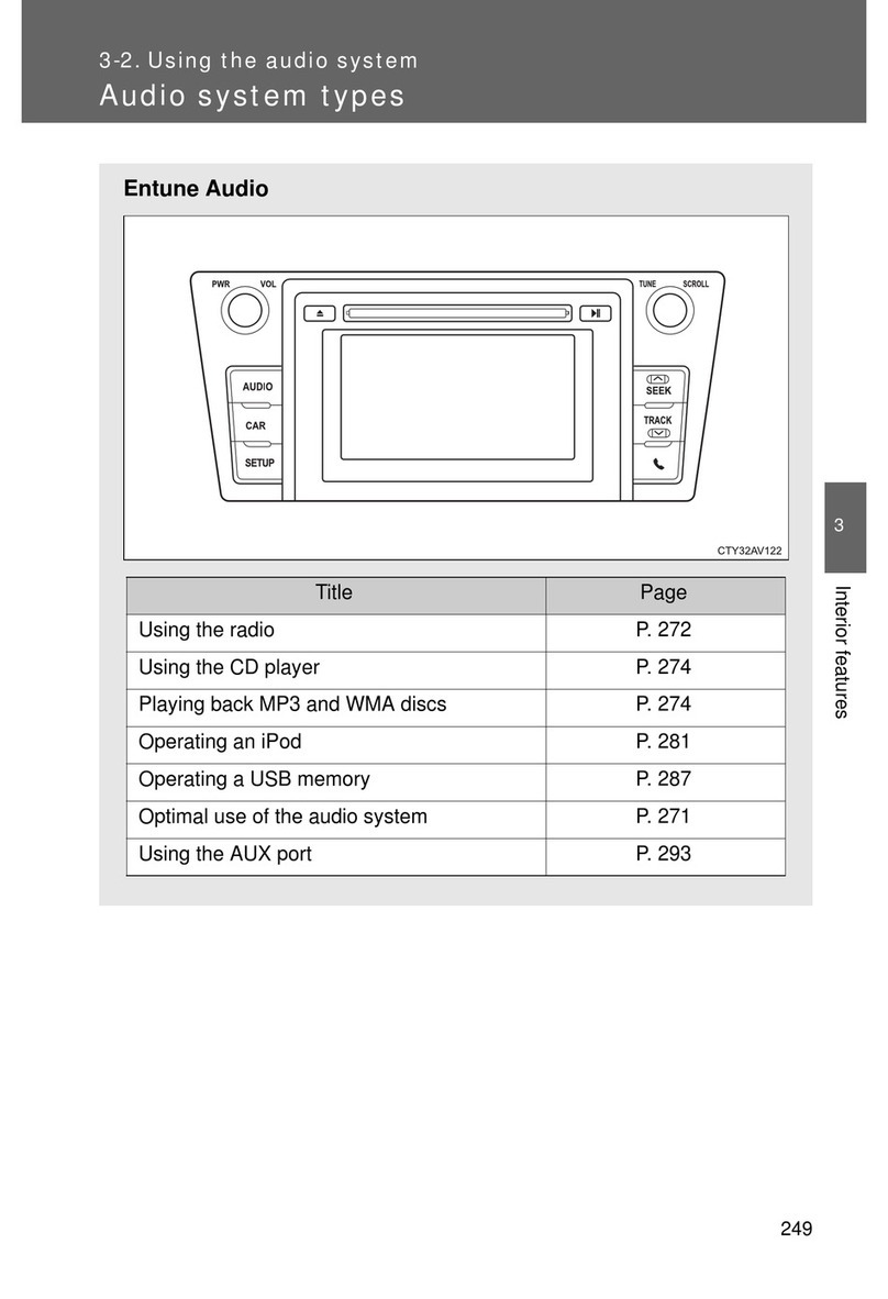 Toyota Navigation and Multimedia System owner's manual