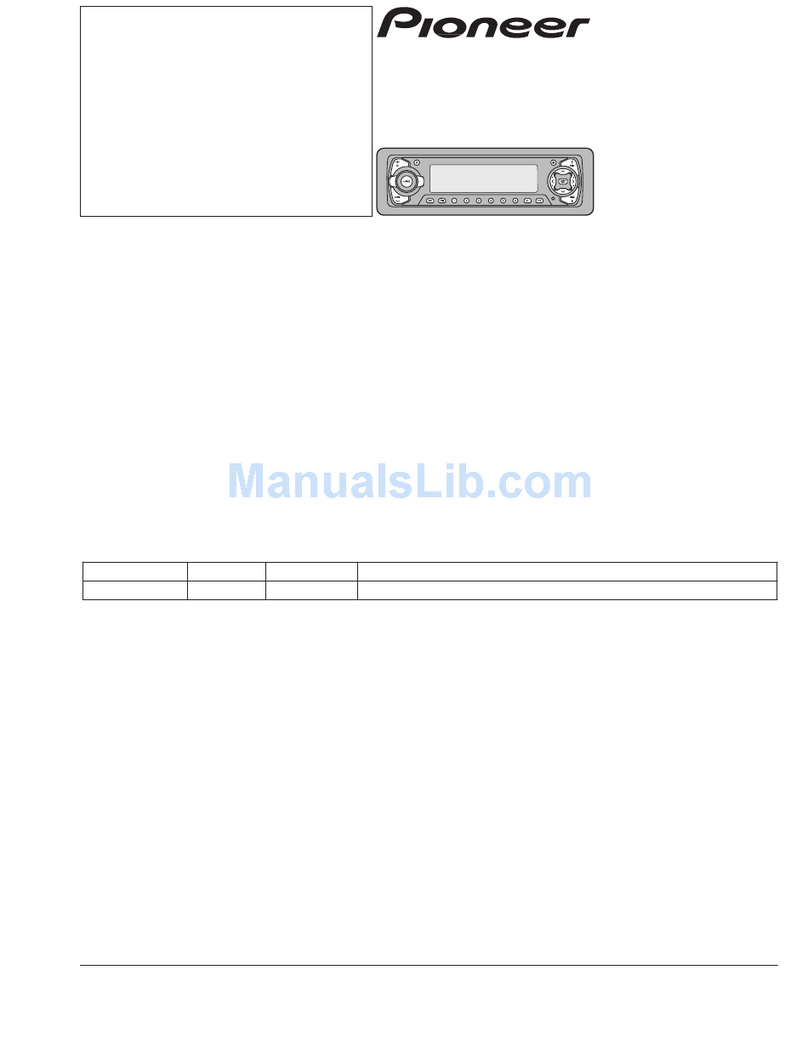 Pioneer DEH-P920R User manual