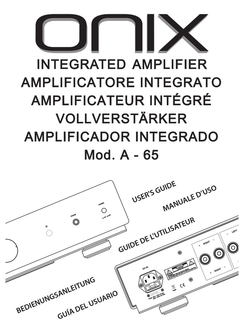 Onix A - 65 user guide