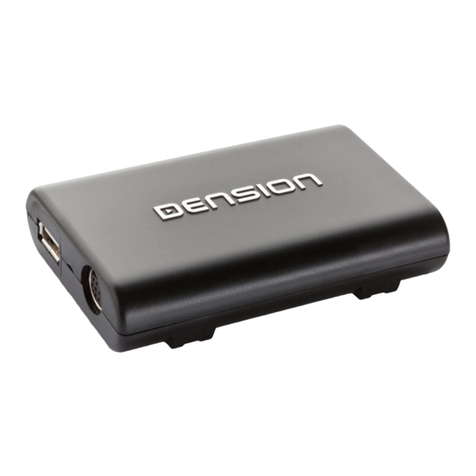 Dension GWL-9221-2 User manual