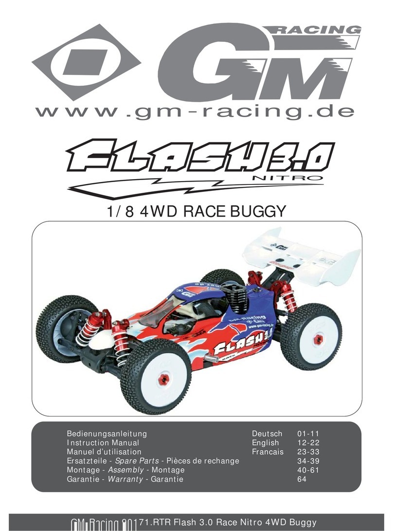 GM-Racing Flash 3.0 Nitro User manual