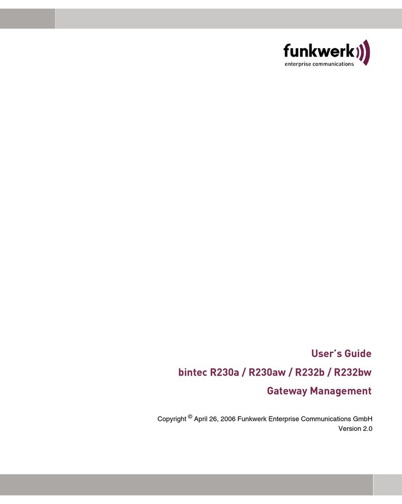 Funkwerk bintec R230a user guide