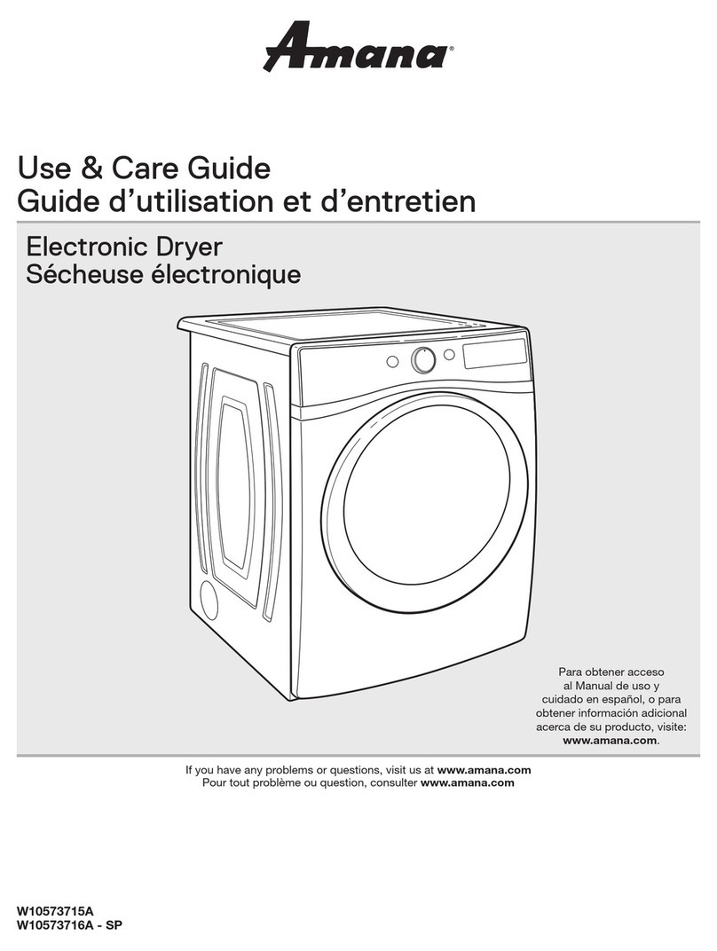 Amana W10573715A User manual