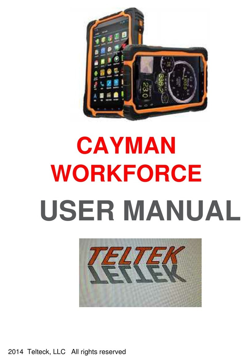 Teltek Cayman Workforce user manual