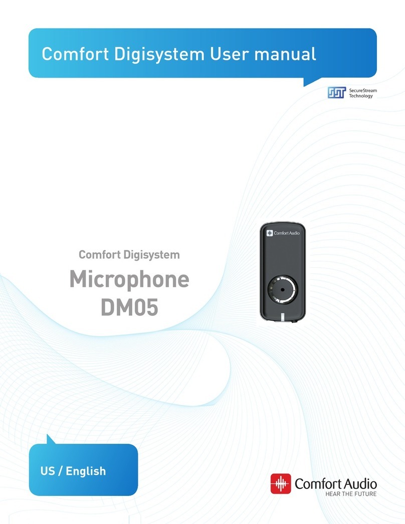 Comfort Digisystem DM05 user manual