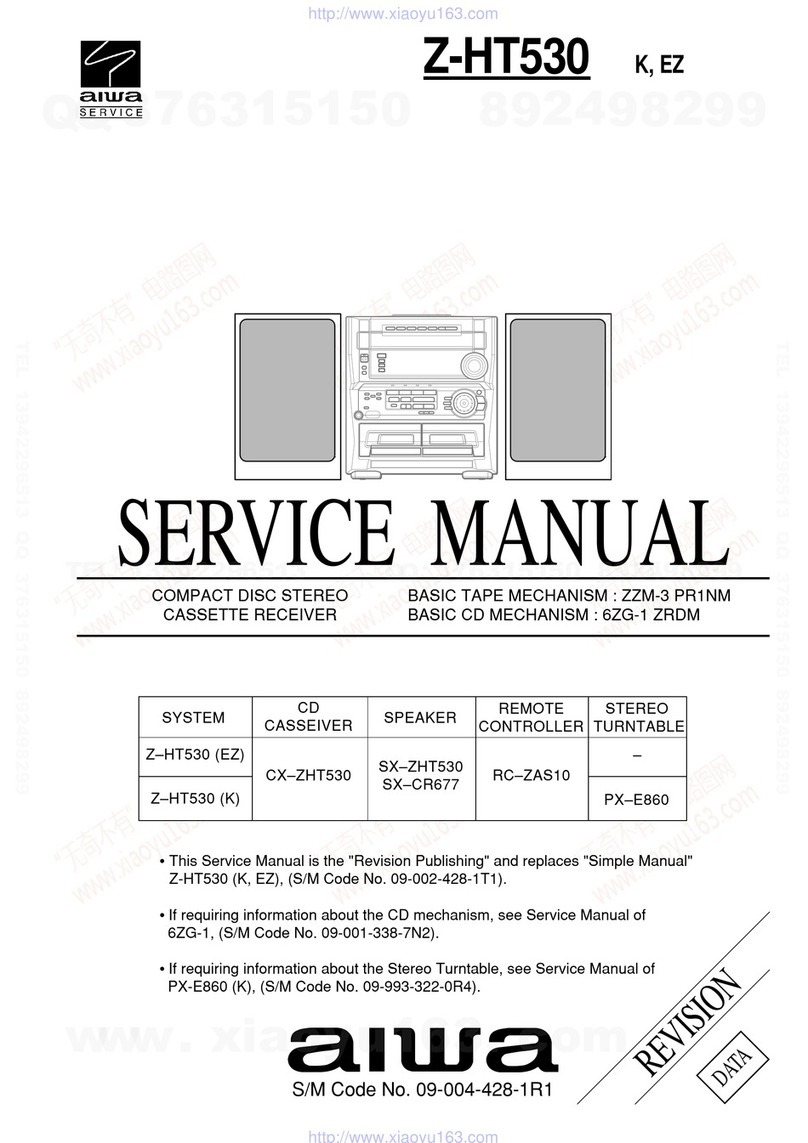 Aiwa Z-HT530 Service manual