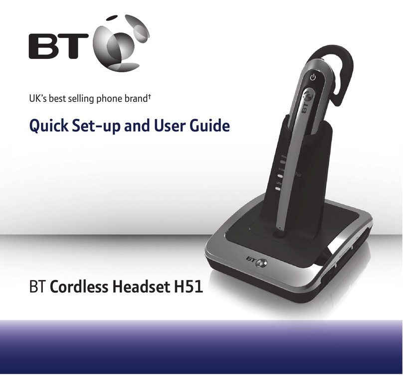 BT H51 Specification sheet