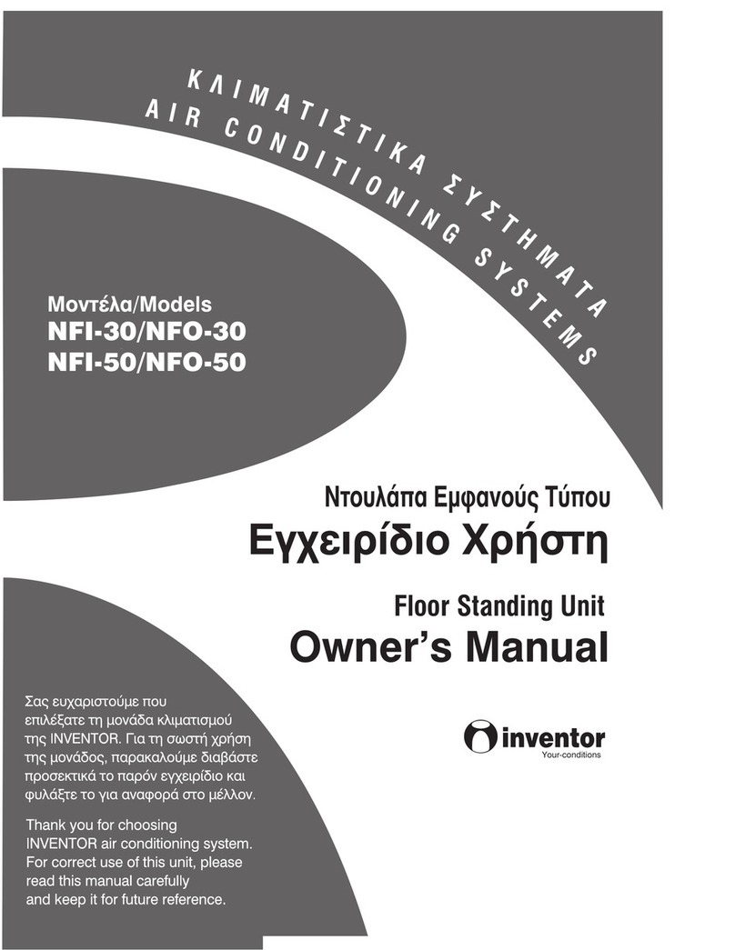 INVENTOR NFI-30 owner's manual