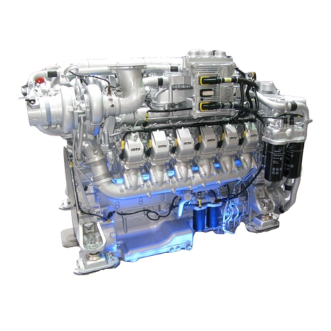 MTU 12V 2000 C66 operating instructions