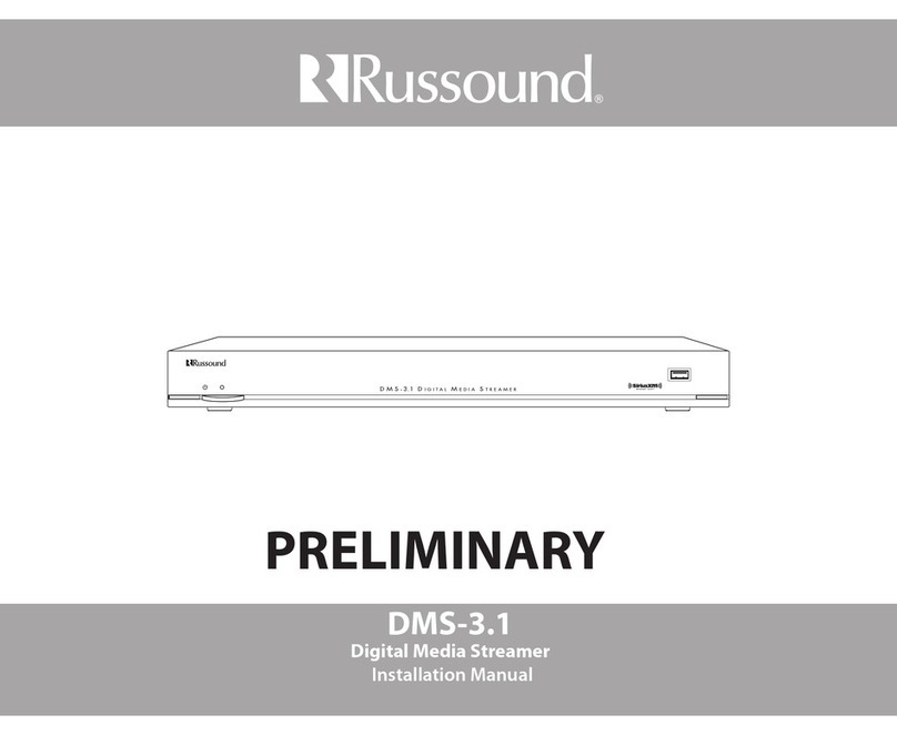 Russound DMS-3.1 installation manual
