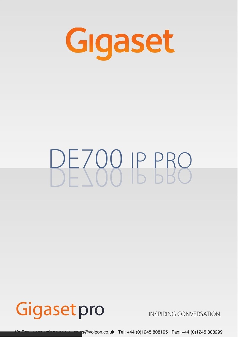 Gigaset DE700 IP PRO owner's guide