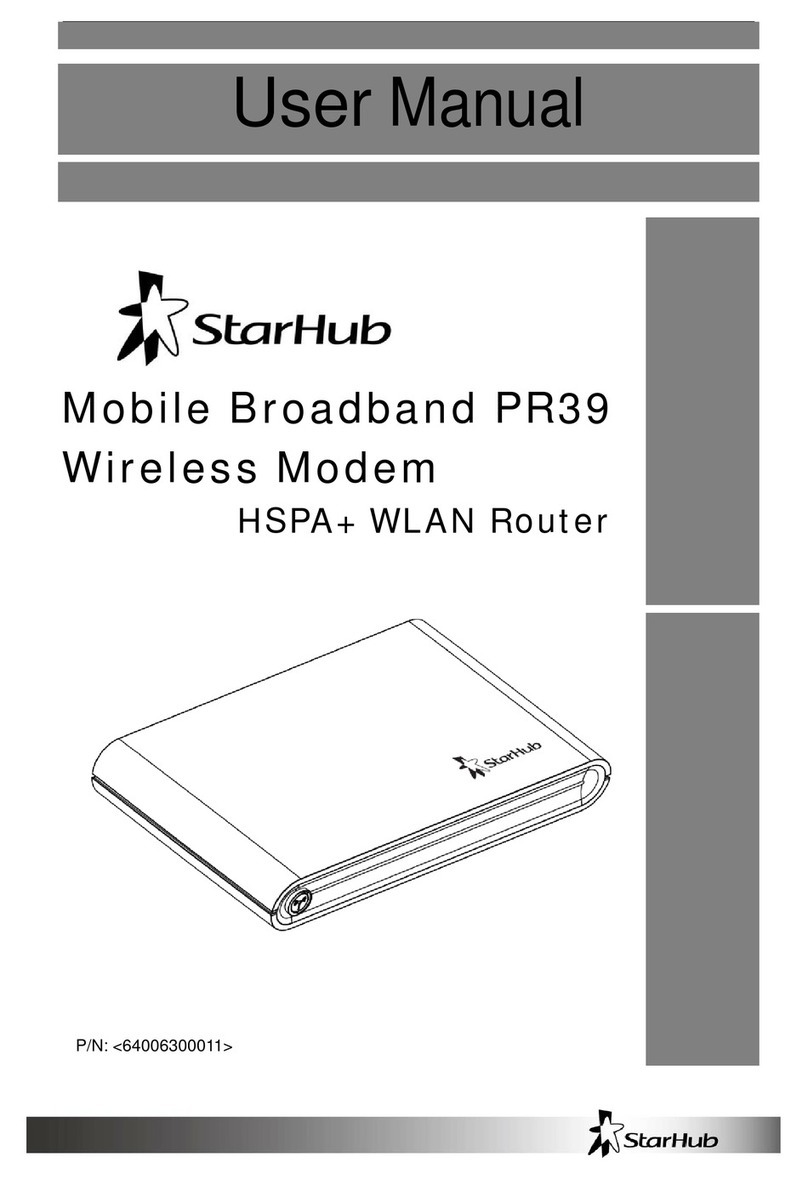 StarHub PR39 User manual
