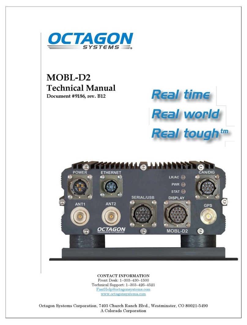 Octagon MOBL-D2 Technical manual