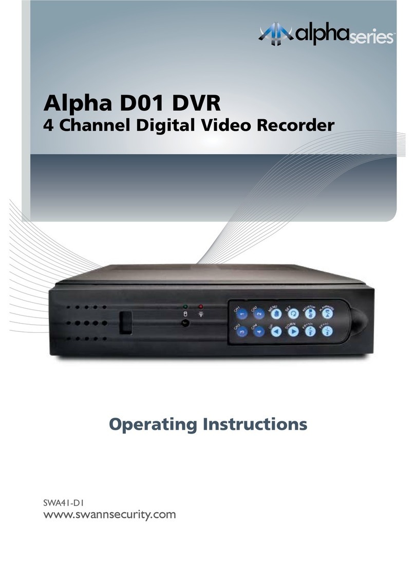 Swann Alpha D01 User manual