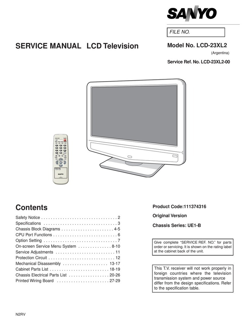 Sanyo LCD-23XL2 User manual
