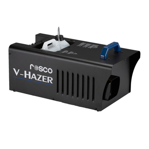 Rosco V-Hazer User manual