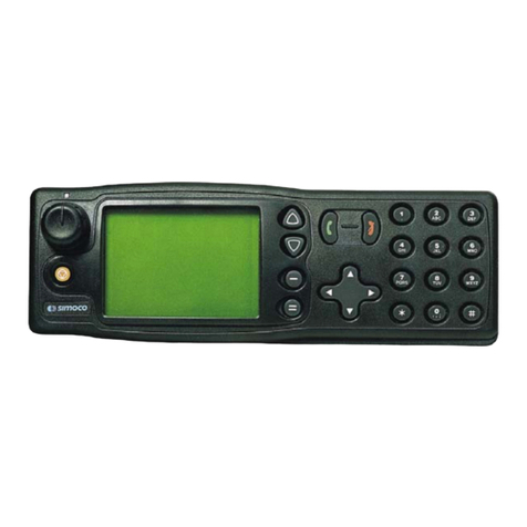 Simoco SRM9030 User manual Simoco SRM9030 User manual